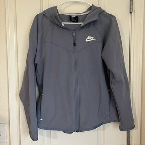 Nike Women’s Tech Full Zip Periwinkle Hooded Jacket - Size L
